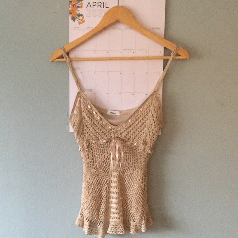 Rave lined, netted topS-M